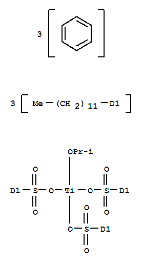 Titanium-(dodecylbenzenesulfonate)-dodecylbenzenesulfonate-isopropoxide cas no.61417-55-8 0.98