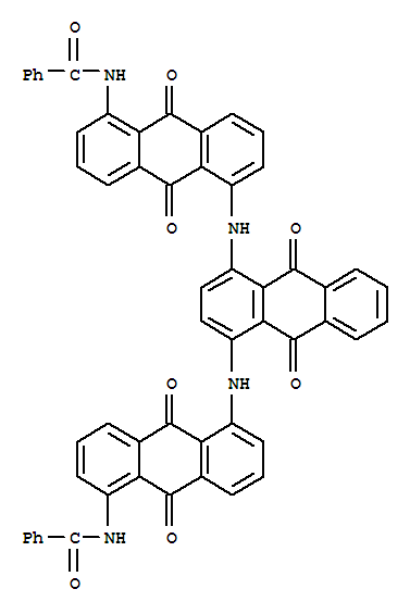 Benzamide,N,N'-[(9,10-dihydro-9,10-dioxo-1,4-anthracenediyl)bis[imino(9,10-dihydro-9,10-dioxo-5,1-anthracenediyl)]]bis-