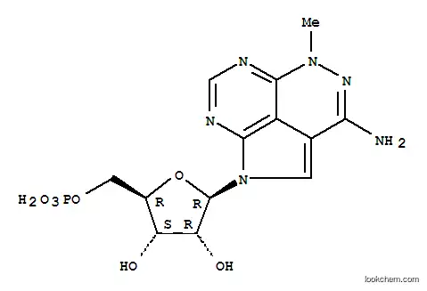 Molecular Structure of 61966-08-3 (Triciribine)