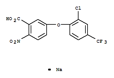 Benzoic acid,5-[2-chloro-4-(trifluoromethyl)phenoxy]-2-nitro-, sodium salt (1:1)