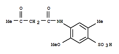 Benzenesulfonic acid,4-[(1,3-dioxobutyl)amino]-5-methoxy-2-methyl-