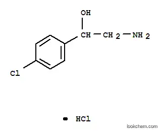 Molecular Structure of 6314-53-0 (2-AMINO-1-(4-CHLORO-PHENYL)-ETHANOL HCL)