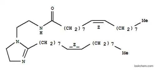 Molecular Structure of 63441-26-9 ((Z,Z)-N-[2-[2-(8-heptadecenyl)-4,5-dihydro-1H-imidazol-1-yl]ethyl]-9-octadecenamide)