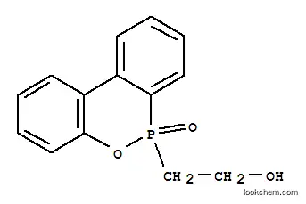 Molecular Structure of 63562-41-4 (9,10-Dihydro-9-oxa-10-phosphaphenanthrene-10-ethanol 10-oxide)