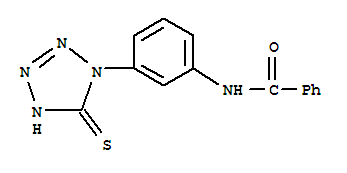 Benzamide,N-[3-(2,5-dihydro-5-thioxo-1H-tetrazol-1-yl)phenyl]-
