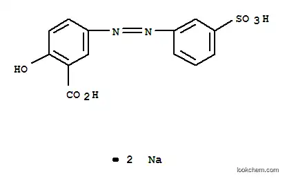 Molecular Structure of 6408-35-1 (Mordant Yellow 66)