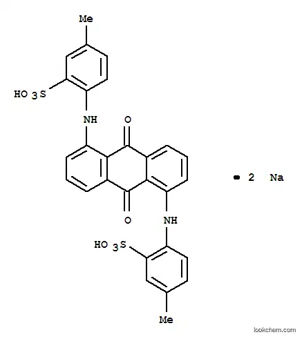 Molecular Structure of 6408-63-5 (ACID VIOLET 34)