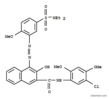 Molecular Structure of 6410-41-9 (Pigment Red 5)