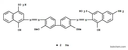 Molecular Structure of 6449-35-0 (C.I. Direct Blue 151, disodium salt)