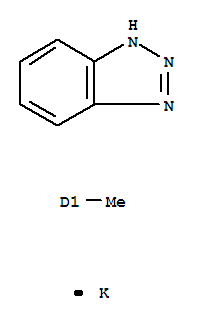 a mixture of 4- and 5-methyl-1H-benzotriazole potassium salt