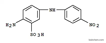 Molecular Structure of 6470-52-6 (2-amino-5-(4-nitroanilino)benzenesulfonic acid)