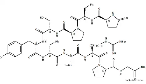 Molecular Structure of 64789-67-9 (LHRH, Phe(2)-Pro(3)-Phe(6)-)