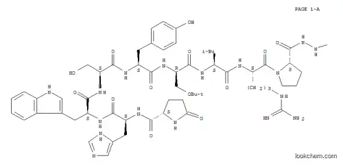 Molecular Structure of 65807-02-5 (Goserelin)