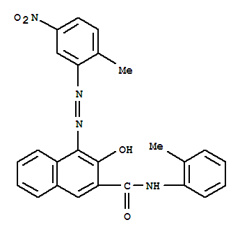 Pigment Red 17;3-Hydroxy-4-[(2-methyl-5-nitrophenyl)azo]-N-(2-methylphenyl)-2-naphthalenecarboxamide