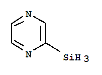 6705-24-4,Pyrazine, 2-silyl-,Pyrazine,silyl- (8CI,9CI); Silane, pyrazinyl-