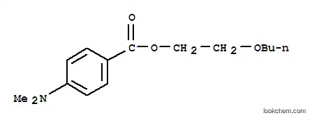 Molecular Structure of 67362-76-9 (4-DIMETHYLAMINOBENZOIC ACID 2-N-BUTOXYETHYL ESTER)