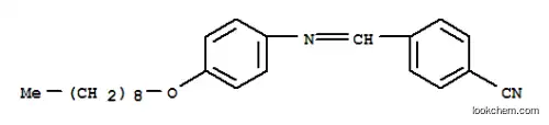 Molecular Structure of 67363-89-7 (P-CYANOBENZYLIDENE P-NONYLOXYANILINE)