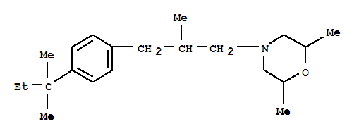 cis-4-[3-[4-(1,1-Dimethylpropyl)phenyl]-2-methylpropyl]-2,6-dimethylmorpholine