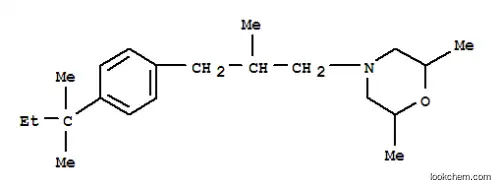 Morpholine, 4-(3-(4-(1,1-dimethylpropyl)phenyl)-2-methylpropyl)-2,6-dimethyl-