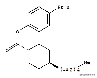 Molecular Structure of 67589-71-3 (4-Propylphenyl-4'-trans-pentylcyclohexylcarboxylate)
