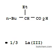 Molecular Structure of 67816-09-5 (LANTHANUM (III) 2-ETHYLHEXANOATE)