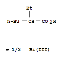 Bismuth 2-ethylhexanoate                                  Bismuth Isoocatanoate
