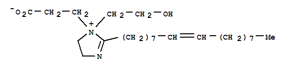 1H-Imidazolium,1-(2-carboxyethyl)-2-(8-heptadecen-1-yl)-4,5-dihydro-1-(2-hydroxyethyl)-, innersalt