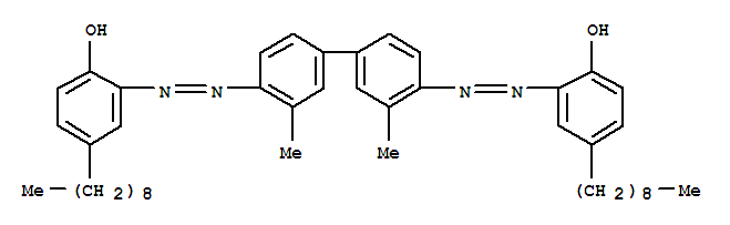 Phenol,2,2'-[(3,3'-dimethyl[1,1'-biphenyl]-4,4'-diyl)bis(2,1-diazenediyl)]bis[4-nonyl-(67990-27-6)