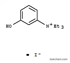 Molecular Structure of 68-01-9 (N,N,N-triethyl-3-hydroxyanilinium iodide)
