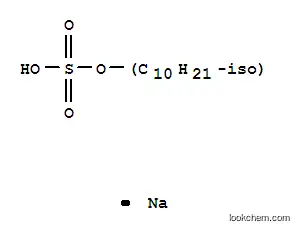 Molecular Structure of 68299-17-2 (sodium isodecyl sulphate)