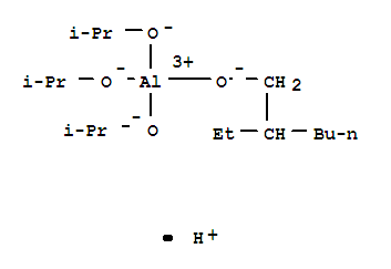 Aluminate(1-),(2-ethyl-1-hexanolato)tris(2-propanolato)-, hydrogen (1:1), (T-4)-