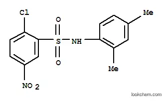Molecular Structure of 68901-10-0 (2-chloro-5-nitro-N-(2,4-xylyl)benzenesulphonamide)