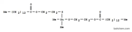 Molecular Structure of 68928-48-3 ((dimethylstannylene)bis(thioethylene) dimyristate)