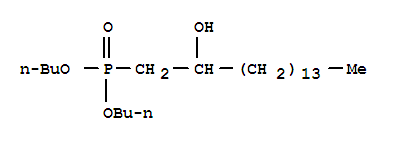 Phosphonic acid,P-(2-hydroxyhexadecyl)-, dibutyl ester