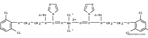 Molecular Structure of 69192-23-0 (dichlorobis[N-propyl-N-[2-(2,4,6-trichlorophenoxy)ethyl]-1H-imidazole-1-carboxamide]manganese)