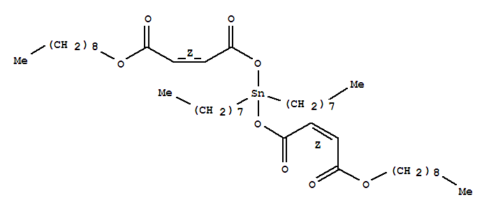 5,7,12-Trioxa-6-stannaheneicosa-2,9-dienoicacid, 6,6-dioctyl-4,8,11-trioxo-, nonyl ester, (Z,Z)- (9CI)