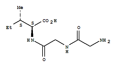 (2S,3S)-2-(2-(2-Aminoacetamido)acetamido)-3-methylpentanoic acid CAS No.69242-40-6