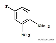 Molecular Structure of 69261-01-4 (N,N-DIMETHYL-4-FLUORO-2-NITROANILINE)
