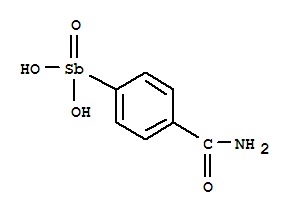 6974-58-9,(4-carbamoylphenyl)stibonic acid,Stibonicacid, [4-(aminocarbonyl)phenyl]- (8CI); NSC 15575