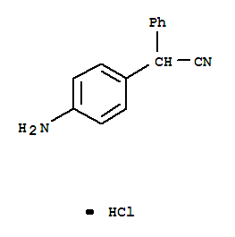 Benzeneacetonitrile,4-amino-a-phenyl-, hydrochloride (1:1)