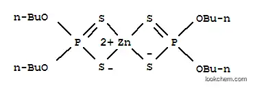 Molecular Structure of 6990-43-8 (zinc O,O,O',O'-tetrabutyl bis(phosphorodithioate))