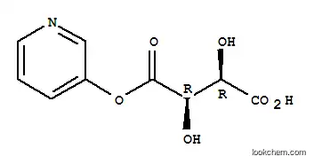 Molecular Structure of 7008-17-5 (Hydroxypyridine tartrate)