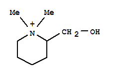 2-HYDROXYMETHYL-N,N-DIMETHYLPIPERIDINIUM