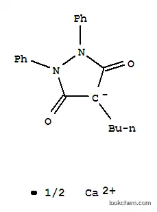 Molecular Structure of 70145-60-7 (Phenylbutazone calcium)