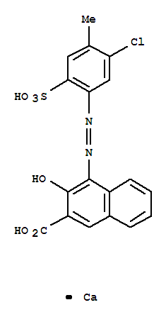 2-Naphthalenecarboxylicacid, 4-[2-(5-chloro-4-methyl-2-sulfophenyl)diazenyl]-3-hydroxy-, calcium salt(1:1)(7023-61-2)