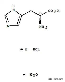Molecular Structure of 7048-02-4 (L-HISTIDINE MONOHYDROCHLORIDE MONOHYDRATE)