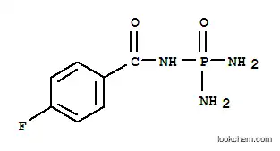 Molecular Structure of 70788-28-2 (N-(DIAMINOPHOSPHINYL)-4-FLUOROBENZAMIDE)