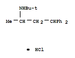 Benzenepropanamine,N-(1,1-dimethylethyl)-a-methyl-g-phenyl-,hydrochloride (1:1)