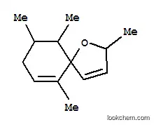 Molecular Structure of 71078-31-4 (2,6,9,10-tetramethyl-1-oxaspiro[4.5]deca-3,6-diene)