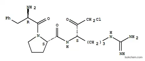 Molecular Structure of 71142-71-7 (H-D-PHE-PRO-ARG-CHLOROMETHYLKETONE TRIFLUOROACETATE SALT)